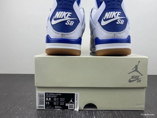 DR5415-140 Retro 4 Jordan Pine SB Blue 1123